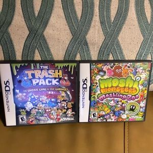 🧑‍🎤LOT of 2 Nintendo DS games in cases with instruction booklets🧑‍🎤